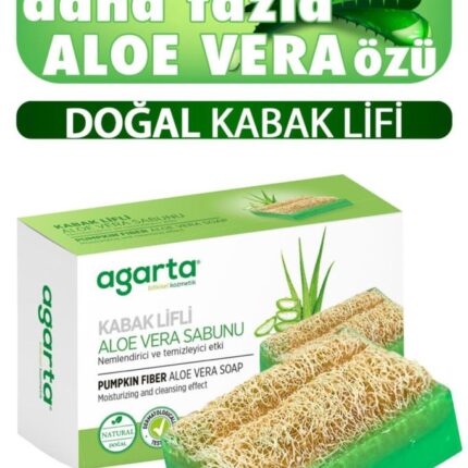 Agarta Kabak Lifli Aloe Vera Sabunu 125g