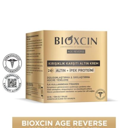 Bioxcin Age Reverse Kırışıklık Karşıtı Altın Krem 50 ML - 24K Altın
