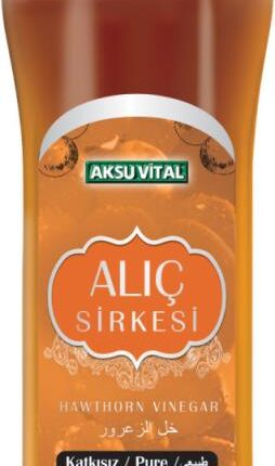 Aksu Vital Alıç Sirkesi 500 ml Katkısız Yüzde 100 Doğal