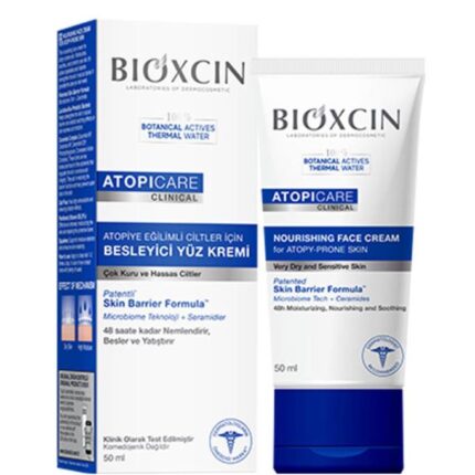 Bioxcin Atopicare Atopi Eğilimli Ciltler İçin Besleyici Yüz Kremi 50 Ml