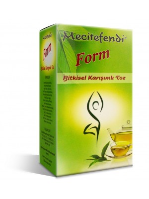 Mecitefendi Form Toz Cam Kavanoz