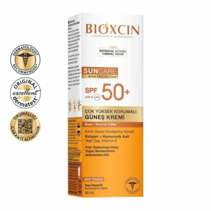 Bıoxcın Sun Care Spf 50 Çok Yüksek Korumalı Güneş Kremi Kuru Ve Normal Cilt 50 ML