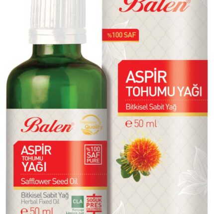 Balen Aspir Tohumu Yağı 50 ml Soğuk Pres