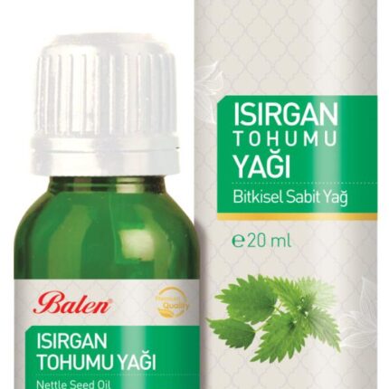 Balen Isırgan Tohumu Yağı 20 ml Soğuk Pres