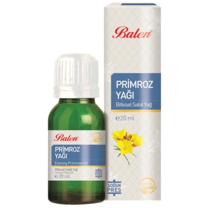 Balen Primroz Yağı 20 ml Soğuk Pres