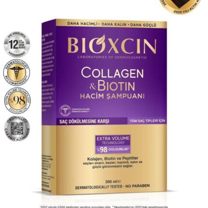 Bioxcin Collagen Biotin Hacim Şampuanı Saç Dökülmesine Karşı 300 Ml