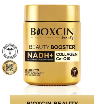 Bioxcin Beauty Booster 60 Tablet - Kolajen Nadh+ Co Q10 Glutatyon Biotin Astaksantin