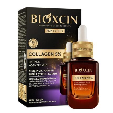 Bioxcin Kırışıklık Karşıtı Sıkılaştırıcı Collagen Retinol Koenzim Serum 30 Ml