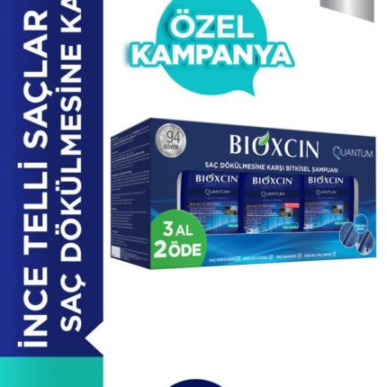 Bioxcin Quantum Yağlı Şampuan 3 Al 2 Öde