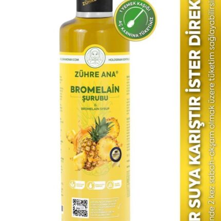 Zühre Ana Bromelain Ananas İçeren Detox Şurubu 250ML