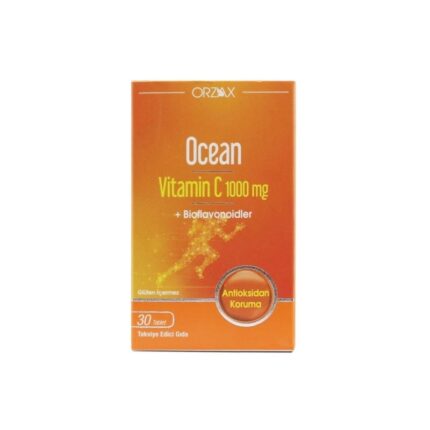 Orzax Ocean Vitamin C 1000 mg Bioflavonoidler 30 Tablet
