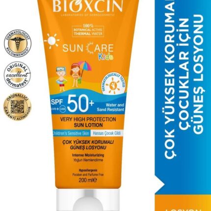 Bioxcin Sun Care Kids Spf 50 Çok Yüksek Korumalı Çocuk Güneş Losyonu 200 Ml