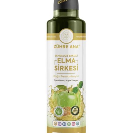 Zühre Ana Sandaloz Sakızlı Elma Sirkesi Doğal Fermantasyon 500 Ml
