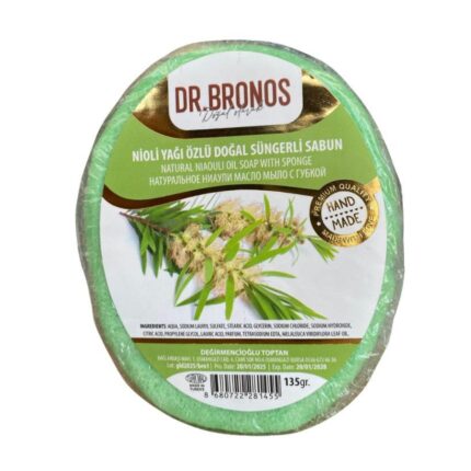 Dr. Bronos Nioli Yağı Özlü Doğal Süngerli Sabun 135 Gr