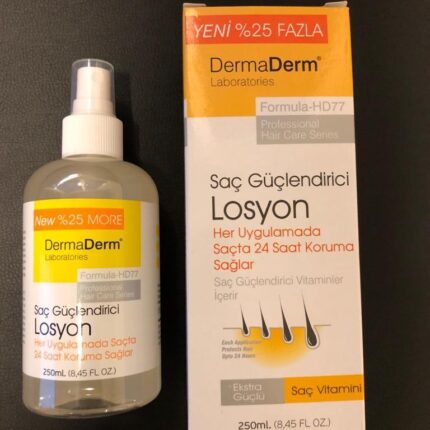 Dermaderm Keratin Saç Dökülmesine Karşı Şampuan Formula HD-77 300 Ml