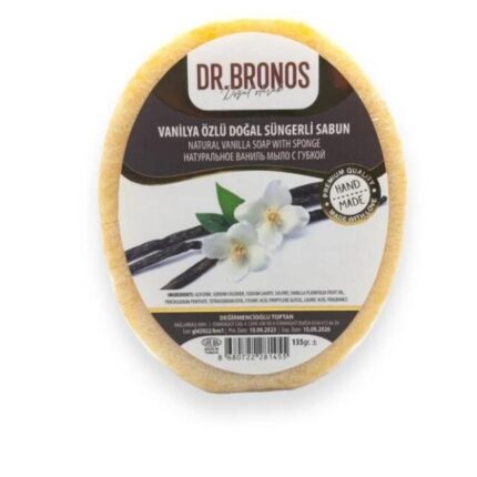 Dr. Bronos Vanilya Özlü Doğal Süngerli Sabun 135 Gr