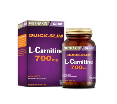 Nutraxin QS L Carnıtıne 700 Mg 60 Tablet