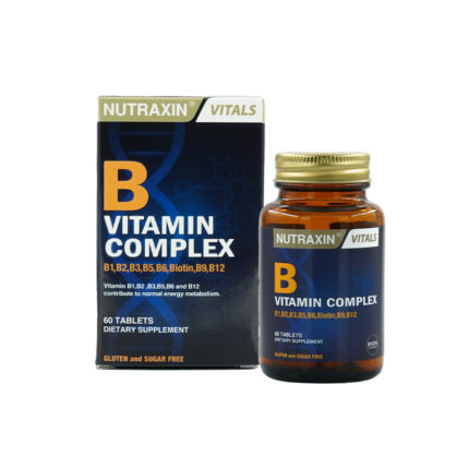 Nutraxin B Vitamin Complex 60 Tablet