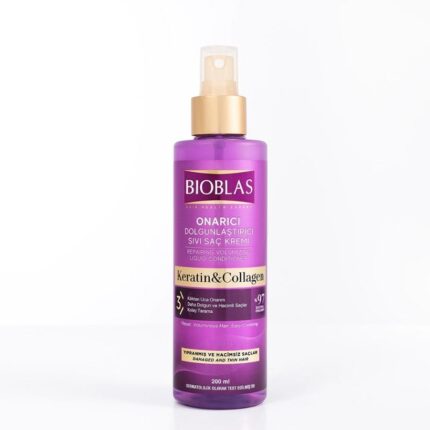 Bioblas Onarıcı Dolgunlaştırıcı Sıvı Saç Kremi 200 Ml