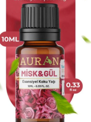 Auran Esansiyel Koku Misk Gül