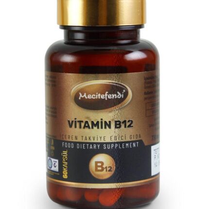 Mecitefendi Vitamin B12 60 Kapsül 730 Mg