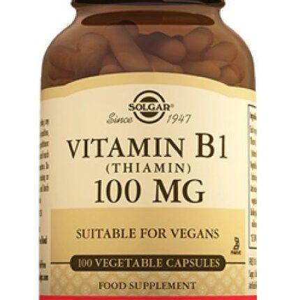Solgar Vitamin B1 100 Mg 100 Kapsül