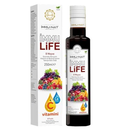 İmmunat İmmu Life 8 Meyve Karışımlı Ekstrat 250 ml İmmu-Nat