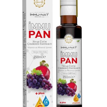 İmmunat İmmupan Kırmızı Pancar Ve Siyah Üzüm Çekirdeği Ekstraktı 250 ml İmmu-Nat
