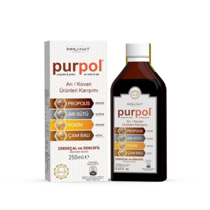 İmmunat Purpol Propolis ve Polen Sıvı Ekstratı 250 ML