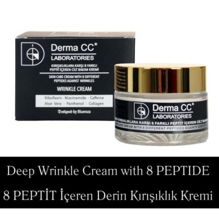 Derma CC Kırışıklıklara Karşı 8 Farklı Peptit Içeren Cilt Bakım Ve Onarım Kremi 50 ml