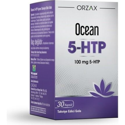 Orzax Ocean 5 Htp 100 mg 30 Kapsül