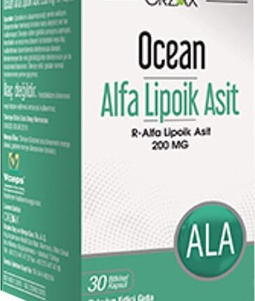 Orzax Ocean Alfa Lipoik Asit 200 mg 30 Kapsül