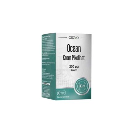 Orzax Ocean Krom Pikolinat 200 mg 90 Kapsül