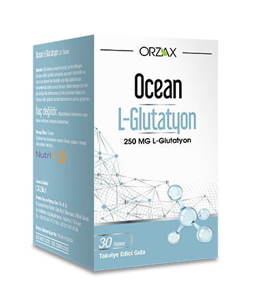 Orzax Ocean L-Glutatyon 250 Mg 30 Tablet
