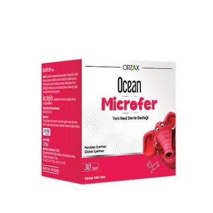Orzax Ocean Microfer Yeni Nesil Demir Desteği 30 Şase
