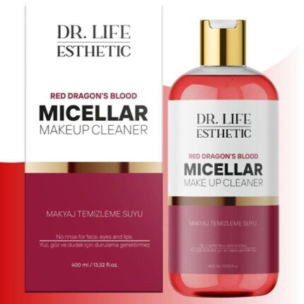 Dr. Lıfe Esthetic Red Dragon’s Blood Micellar Gözenek Sıkılaştırıcı Makyaj Temizleme Suyu 400ml