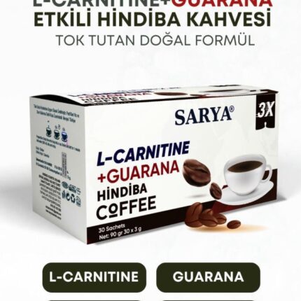 Sarya 3x Form Kahvesi L-Carnitine Guarana Hindiba 30 Saşe