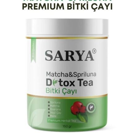 Sarya Matcha Spriluna Detox Çayı 150 Gr