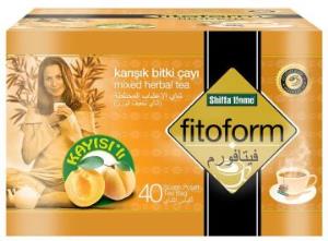 Shiffa Home Fitoform Kayısılı Bitki Çayı 40 Poşet Kayısılı Fito Form Çay