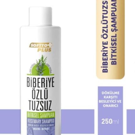 Softto Plus Biberiye Özlü Tuzsuz Şampuan 250 Ml