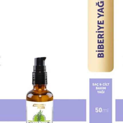 Softto Plus Biberiye Yağı Saç Ve Cilt Bakım Yağı 50 Ml