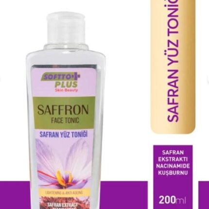 Softto Plus Safran Yüz Toniği 200 Ml