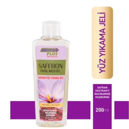 Softto Plus Safran Yüz Yıkama Jeli 200 Ml