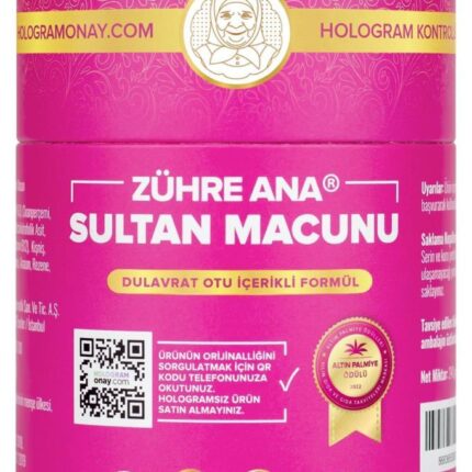 Zühre Ana Sultan Macunu Dulavrat Otu Hayıt Ve Civanperçemi Içeren Macun 240 Gr