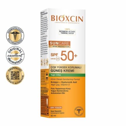 Bioxcin Sun Care Çok Yüksek Korumalı Yağlı Ciltler Için Güneş Kremi Spf 50+ 50 ml
