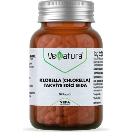 Venatura Klorella (Chlorella) Takviye Edici Gida 520 mg 60 Kapsül