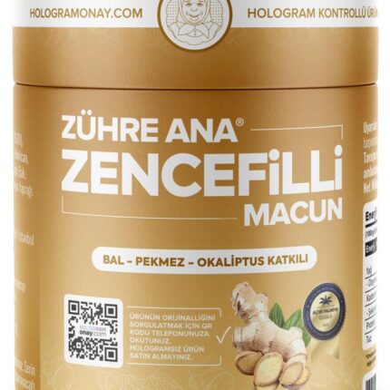 Zühre Ana Bal Pekmez Okaliptus Katkılı Zencefilli Macun 240 Gr