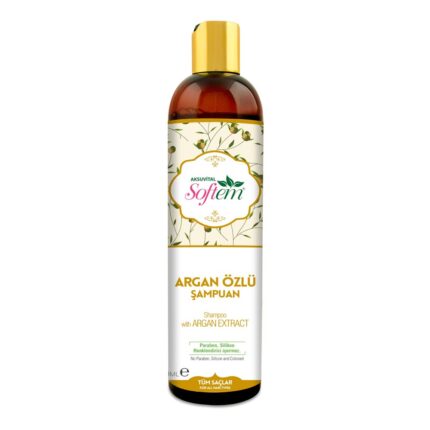 Softem Doğal Argan Yağlı Bakım Şampuanı 400 ml