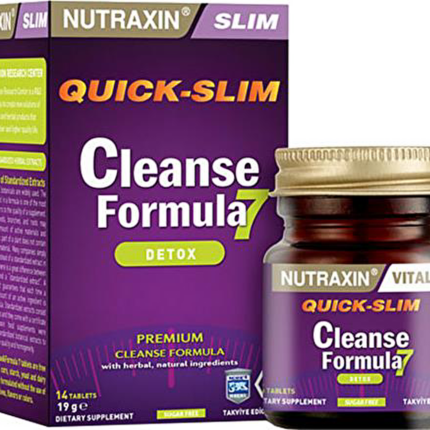 Quick Slim Cleanse Formula 7 Detox 14 Tablet