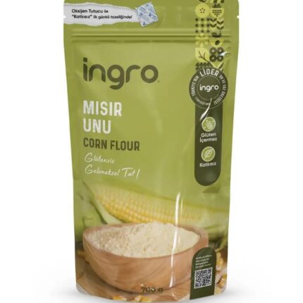 İngro Glutensiz Mısır Unu 700 Gr